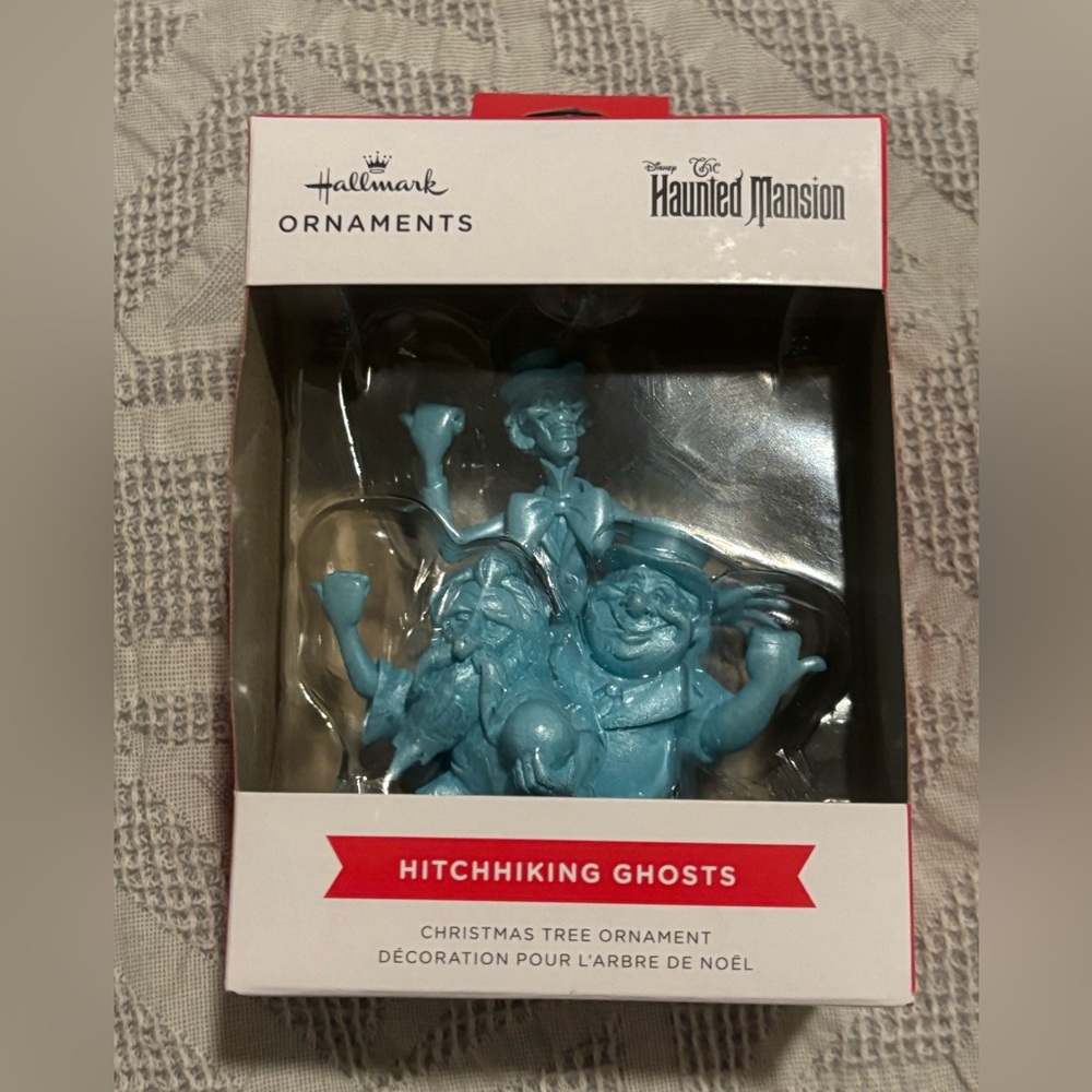 Disney Haunted Mansion Hitchhiking Ghosts Hallmark Christmas Ornament Brand New